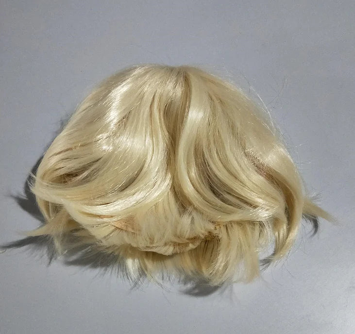 Black Short Straight Wig - Female Machine-Made Fiber