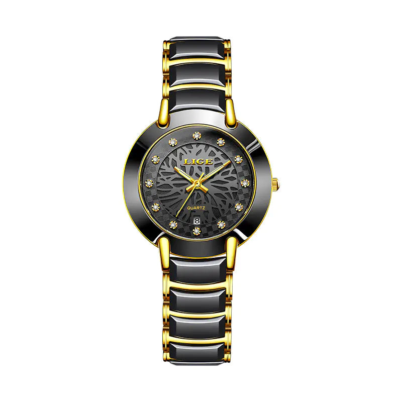 Imported Movement Ceramic Watch for Couples