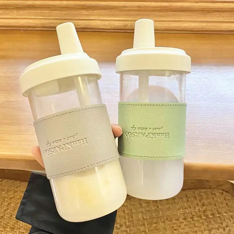 Personalized English Insulated Plastic Cup for Bubble Tea
