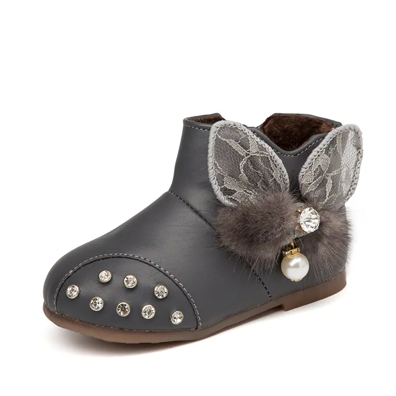 2020 Winter Newborn Leather Baby Shoes for Girls