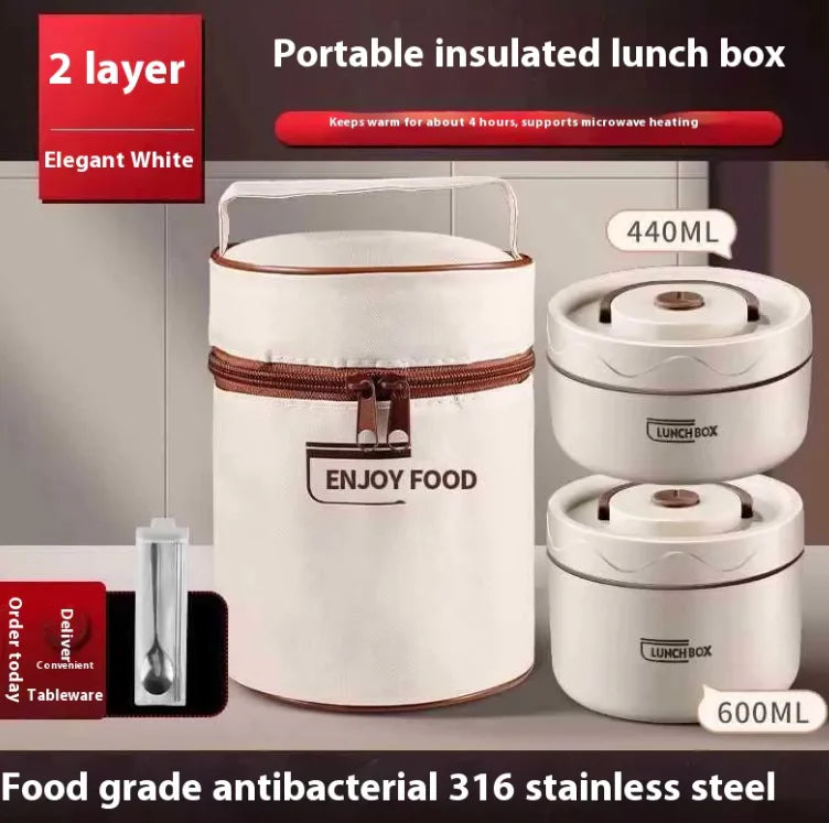 Multi-layer Extra Long Insulation Lunch Box