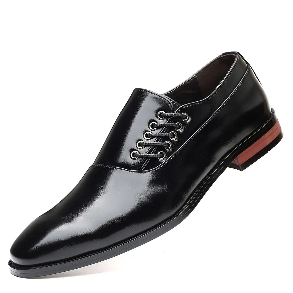 Men's Elegant Leather Shoes for Business and Casual Wear