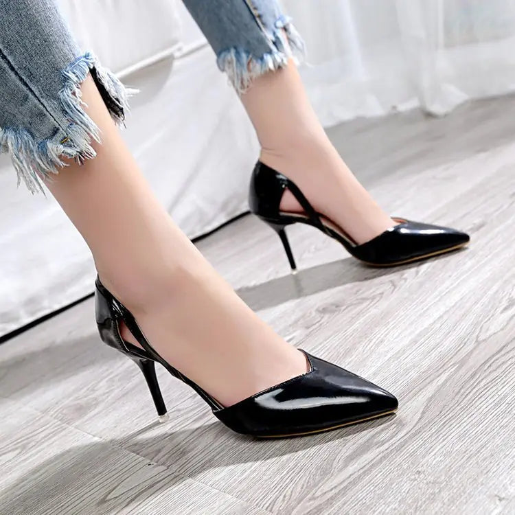 Fashionable Women's Pointed-Toe Heel Sandals 2020