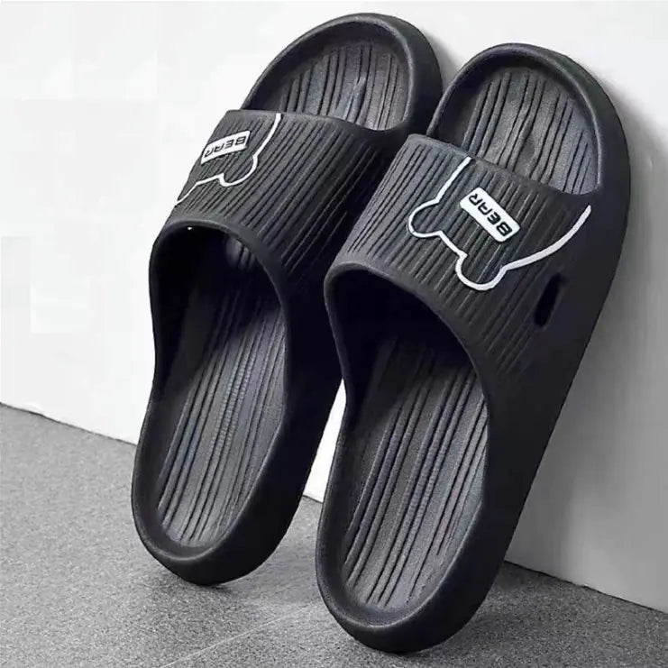 Men's Summer Non-Slip Thick-Soled Indoor Slippers