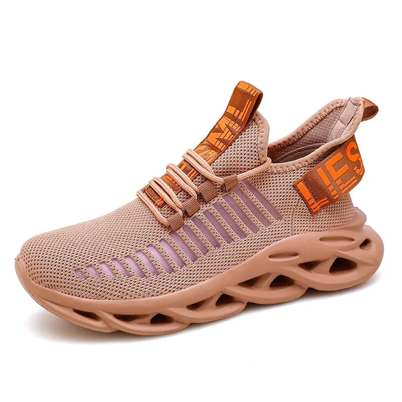 Men's Ultra-Light Fashion Running Shoes with Mesh Design