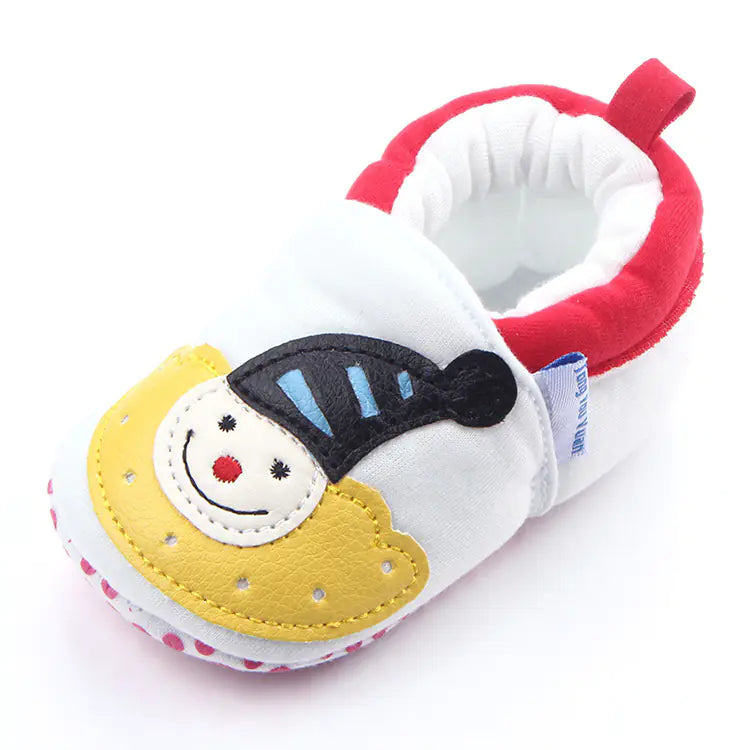 Wholesale Cotton Baby Walking Shoes with Soft Sole