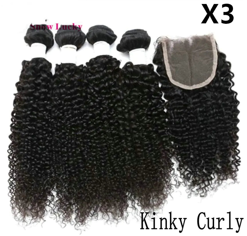9A Brazilian Kinky Curly Human Hair Bundle