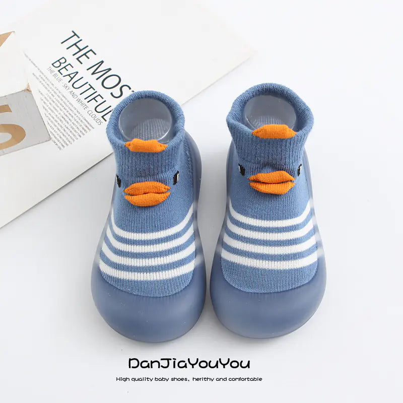 Spring Baby Socks and Cartoon Non-Slip Shoes Wholesale