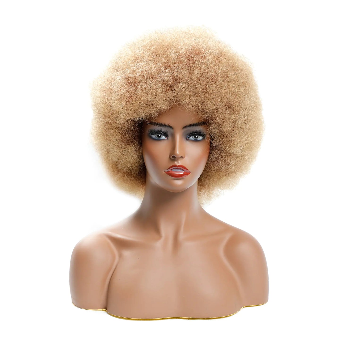 Microwave Short Curly Fluffy Wig Headgear