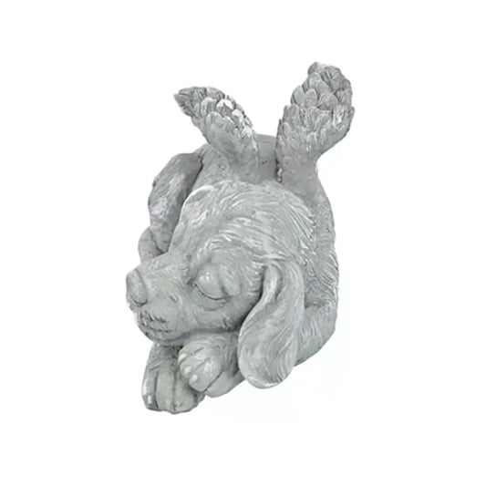 Angel Cat and Dog Garden Decor Resin Craft Figure