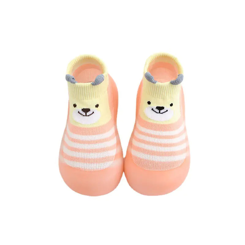 Spring Baby Socks and Cartoon Non-Slip Shoes Wholesale