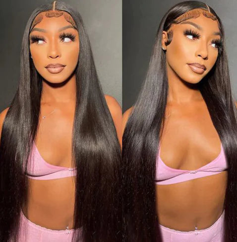 13*4 Lace Front Straight Human Hair Wig