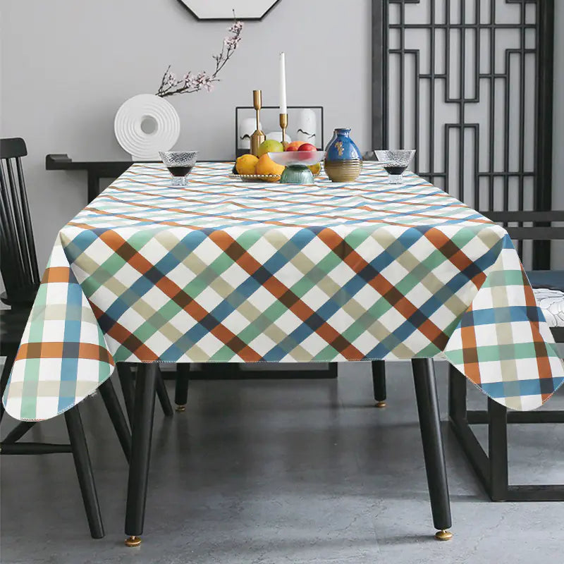 Waterproof Printed Tablecloth with PEVA/EVA Material