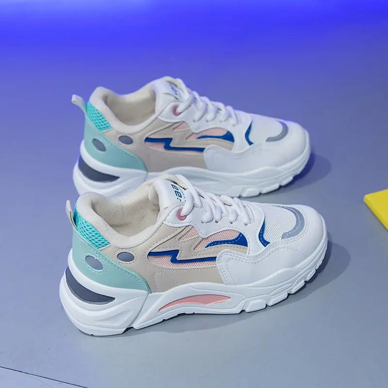 Fashionable Women's Mesh Sports Shoes - Autumn Style