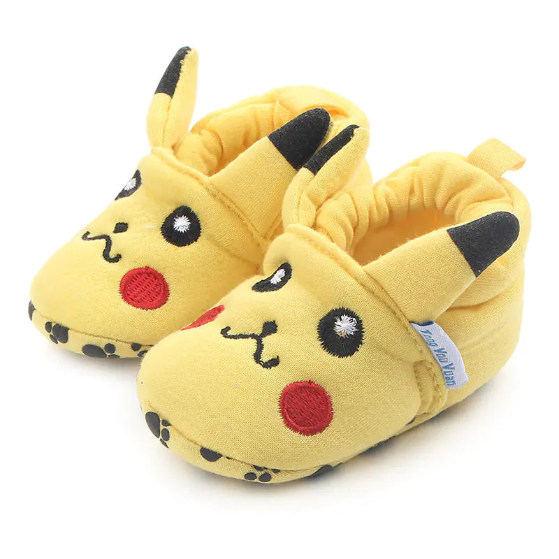 Wholesale Cotton Baby Walking Shoes with Soft Sole