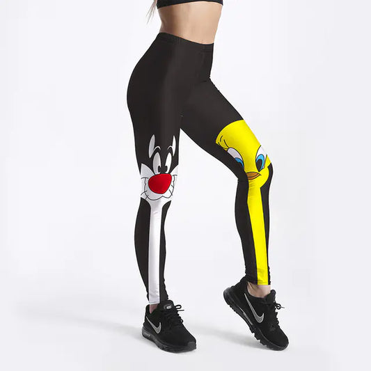 Ladies' Printed Fitness Leggings