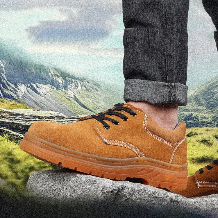 Anti-Slip and Puncture-Resistant Work Shoes