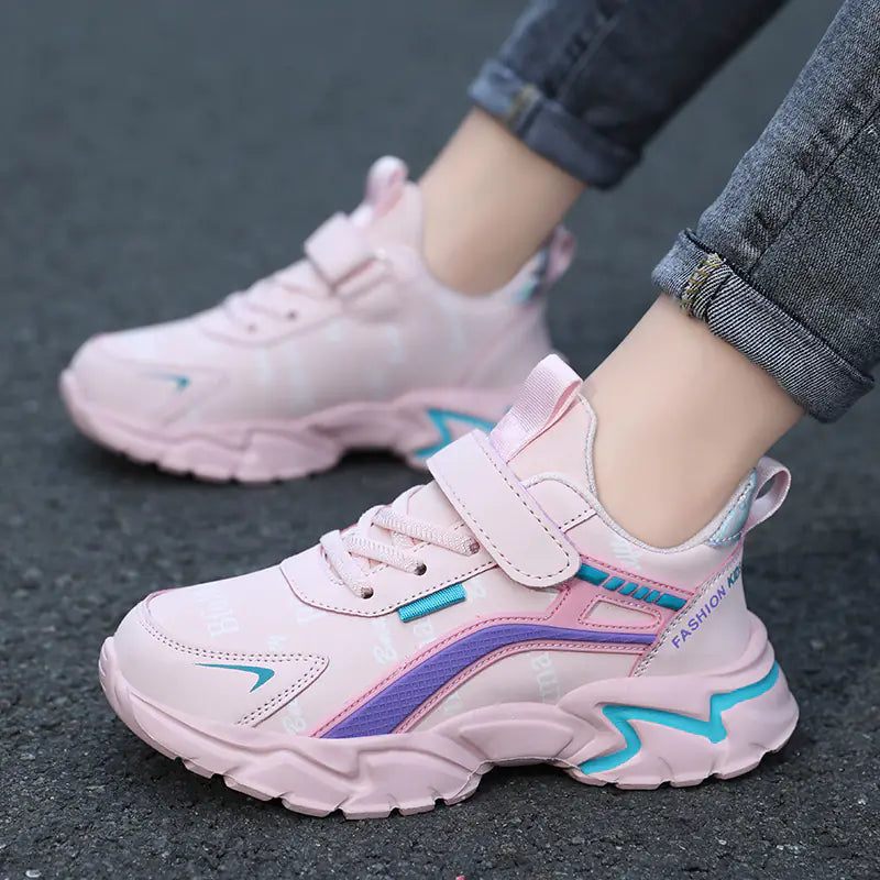 Boys' and Girls' Breathable Sports Shoes 2023 Spring