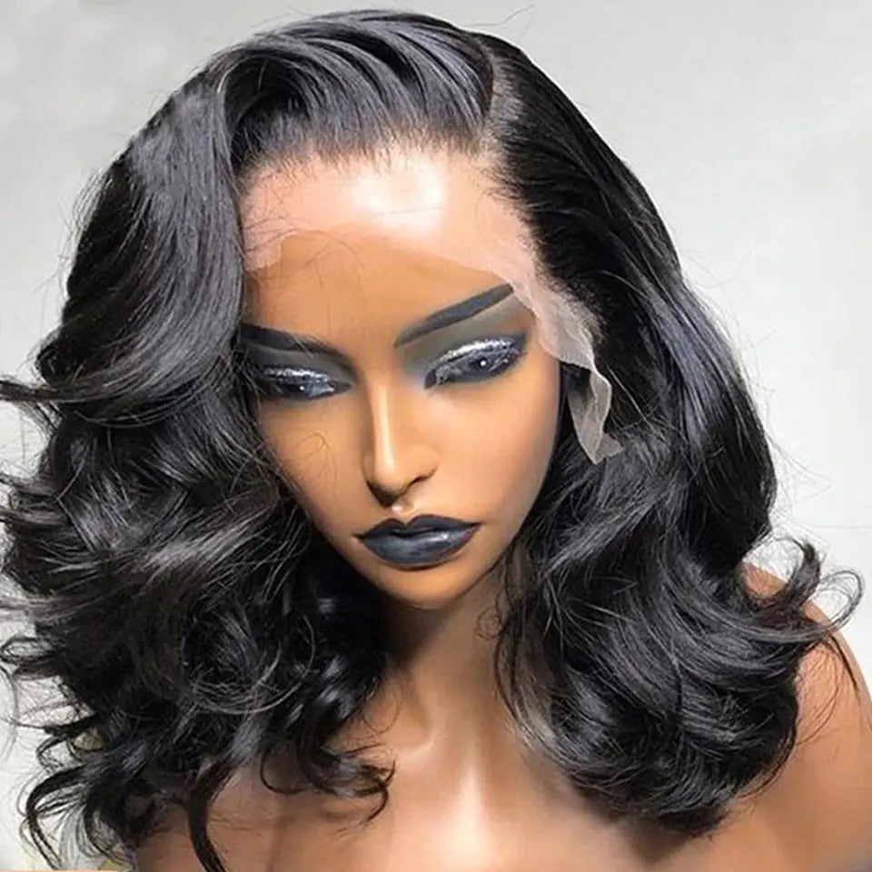 Lace Front Short Curly Wig for African Women (In Stock)