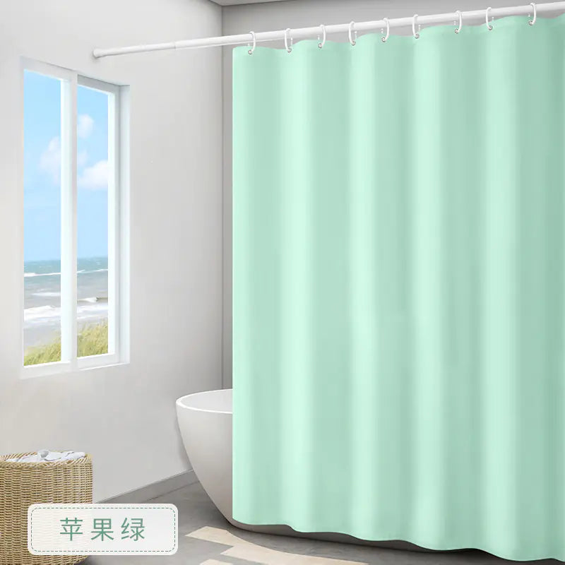 Thick Waterproof Shower Curtain for Bathroom Use