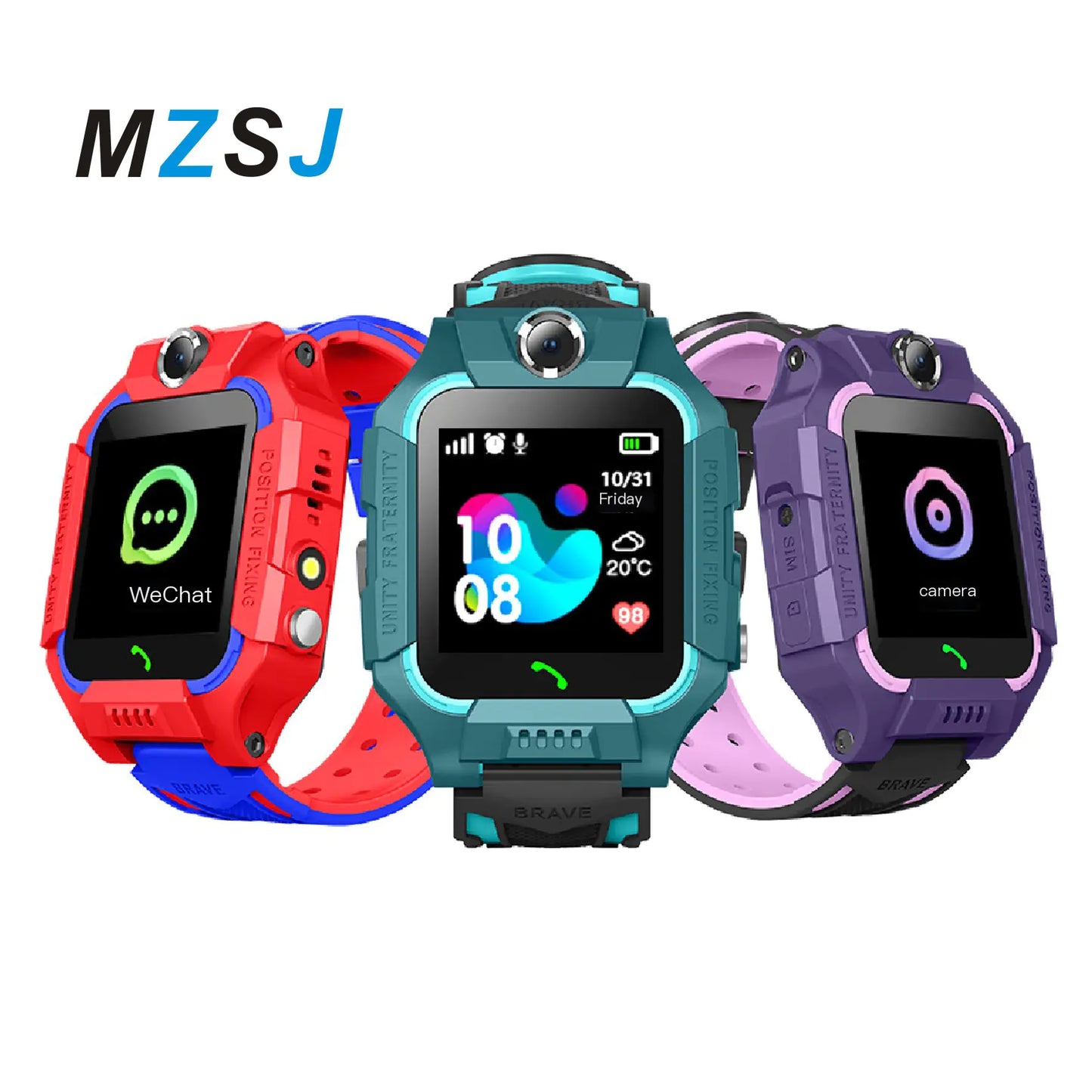 S20 Kids Smart Waterproof Phone Watch with Camera