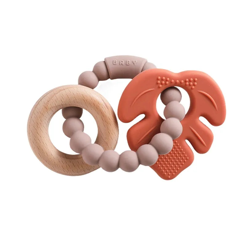 Edible Silicone Baby Teether Bracelet