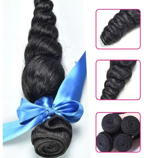 Real Human Hair Extensions for Loose Malaysian Hair