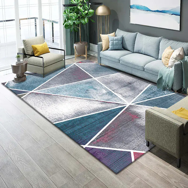 Modern Thick Area Rug for Home and Office Use