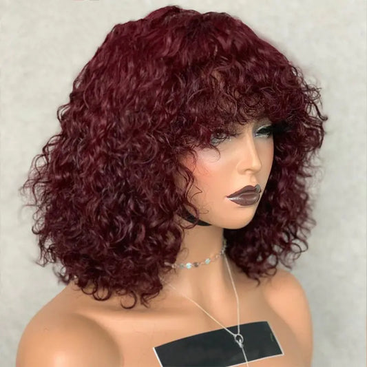 Fashionable Short Curly Wig for Women (In Stock)
