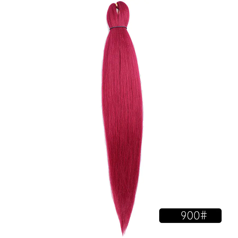 EZ Colorful Braided African Synthetic Hair Wig 26"