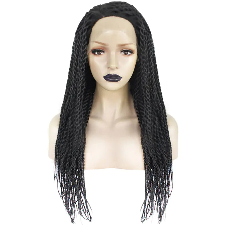African Front Lace Chemical Fiber Hair, Braids Styles