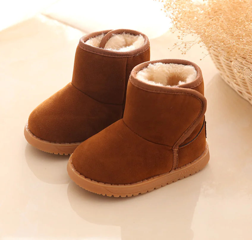 Children's Plush Short Martin Boots