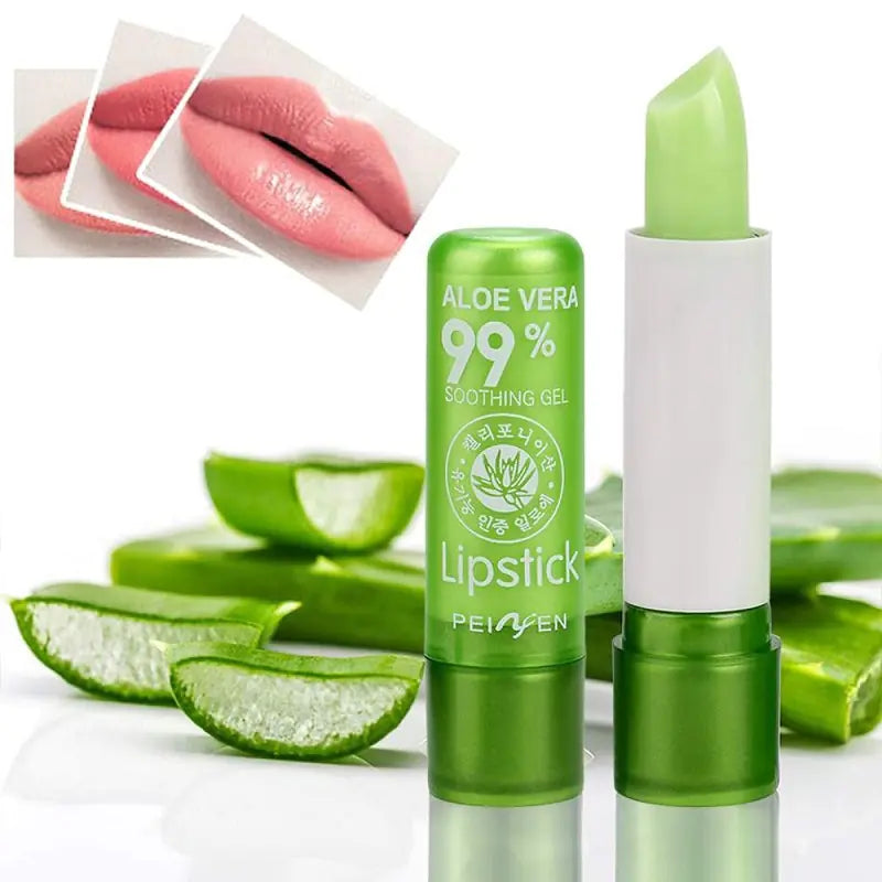 Aloe Color Changing Lipstick - Moisturizing & Waterproof