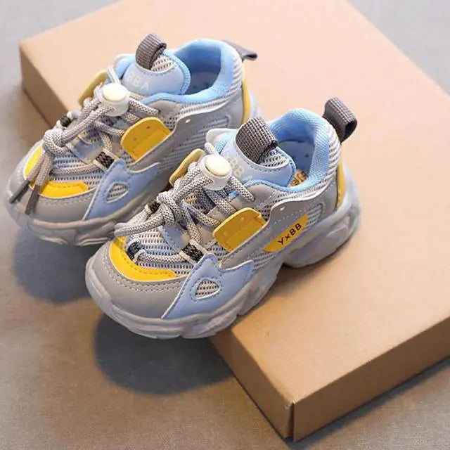 Breathable Kids Mesh Sneakers for Boys and Toddlers