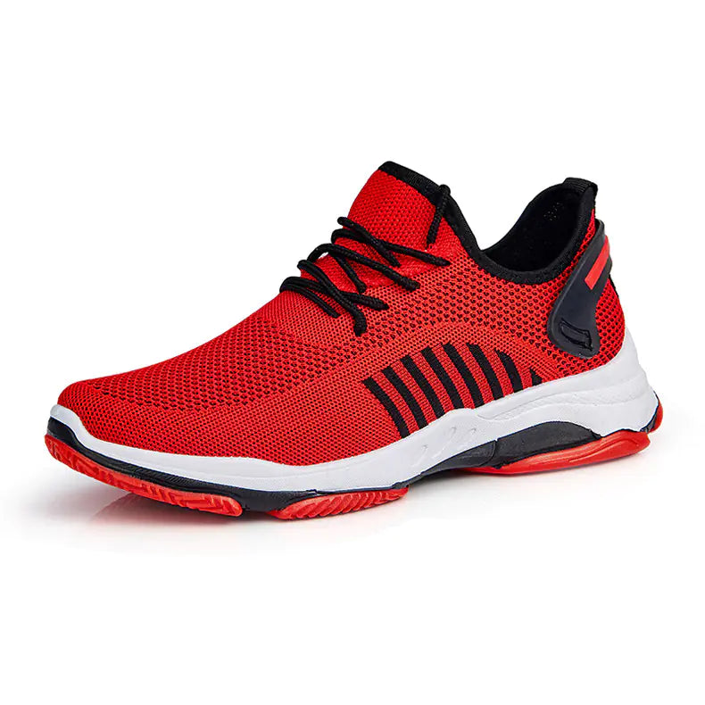Men's Casual Thick-Soled Breathable Flyknit Sneakers