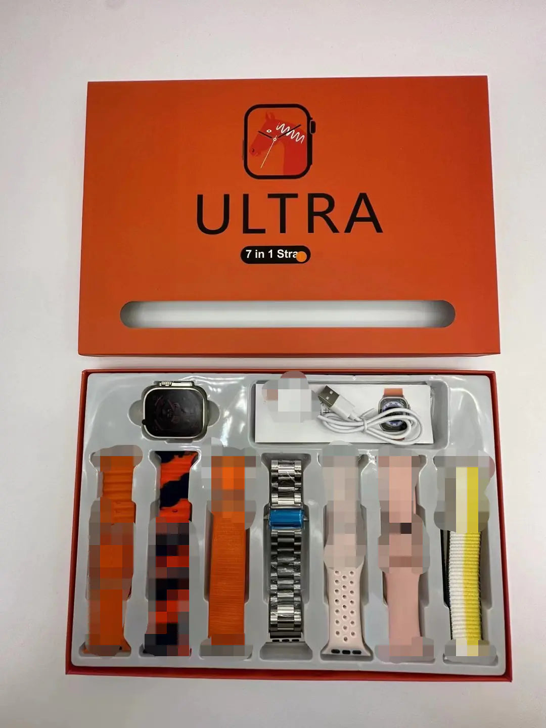 7-in-1 Smartwatch with Heart Rate and Health Monitoring