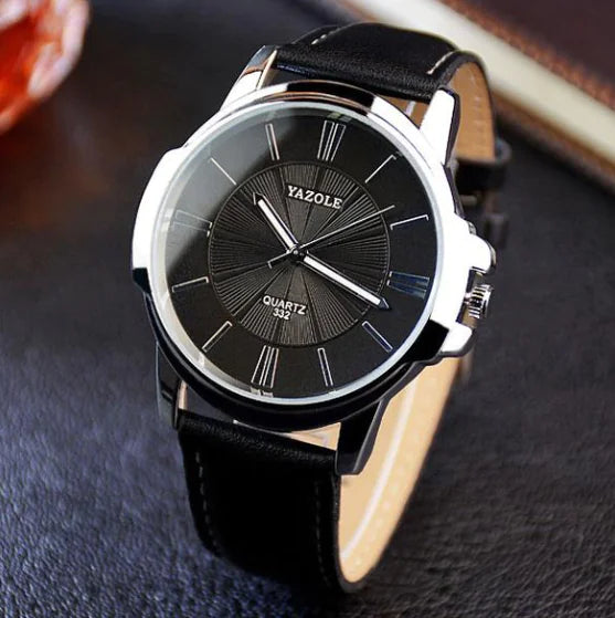 Stylish Men's Watch with Large Dial - Unisex Design
