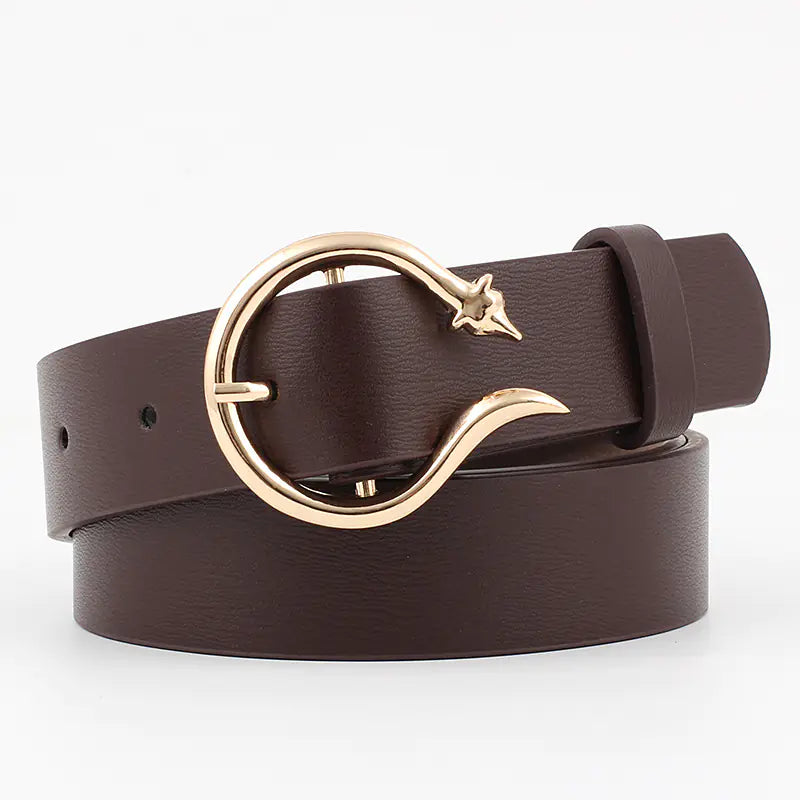 New Women's Wide Fashion Belt - Versatile Style