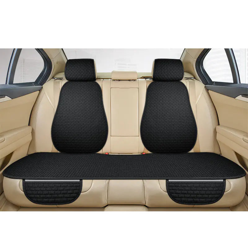 Summer Linen Comfortable Car Seat Cushion Set (3 pcs)
