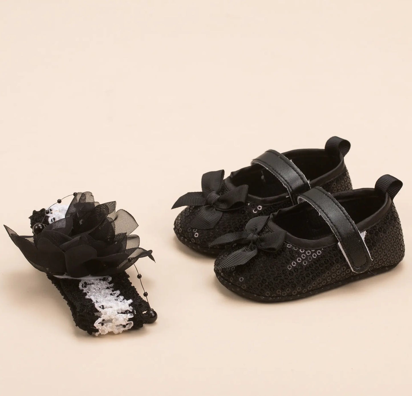 Direct Sale Soft Sole Non-Slip Baby Shoes Set