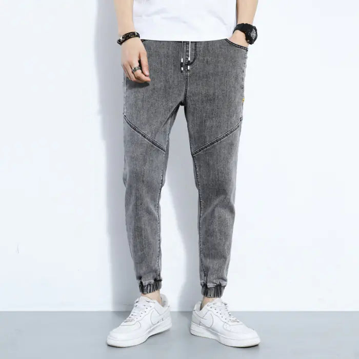 Trendy Loose Cropped Harem Pants