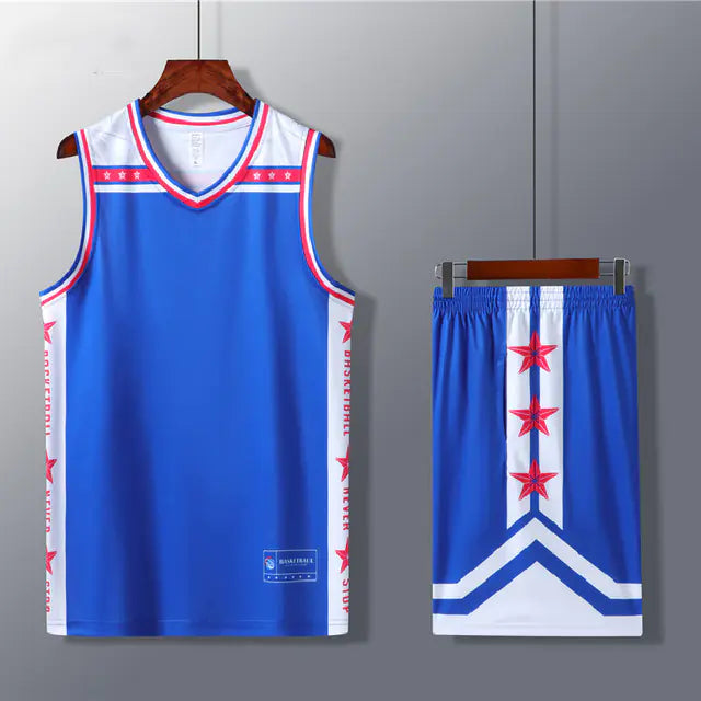 Breathable Sleeveless Basketball Clothing Set for All