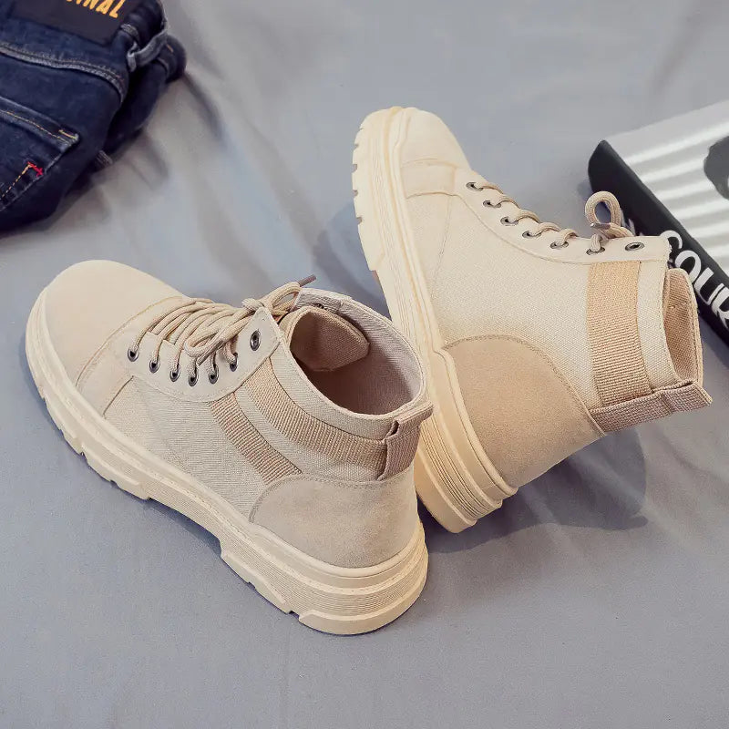 Desert Tide Men's Breathable Canvas Shoes