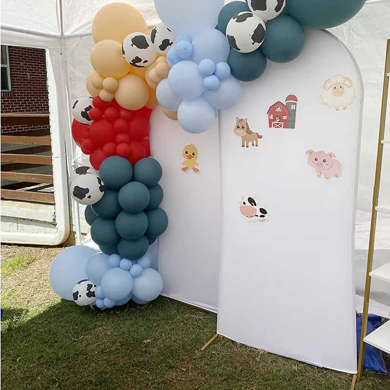 Thick U-Shaped Wedding Arch Fabric Cover for Events