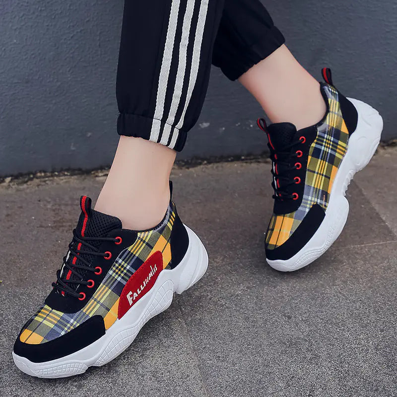 Trendy Ulzzang Style Women's Sneakers for Autumn 2018