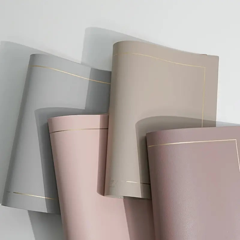 Faux Leather Waterproof Table Mat for Nordic Style Dining
