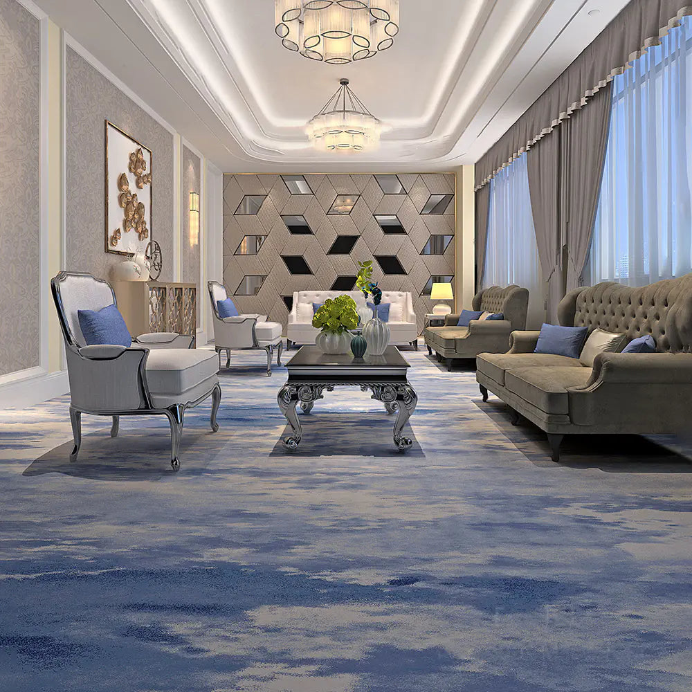 Simple Hotel Carpet for Rooms, Corridors, and Halls