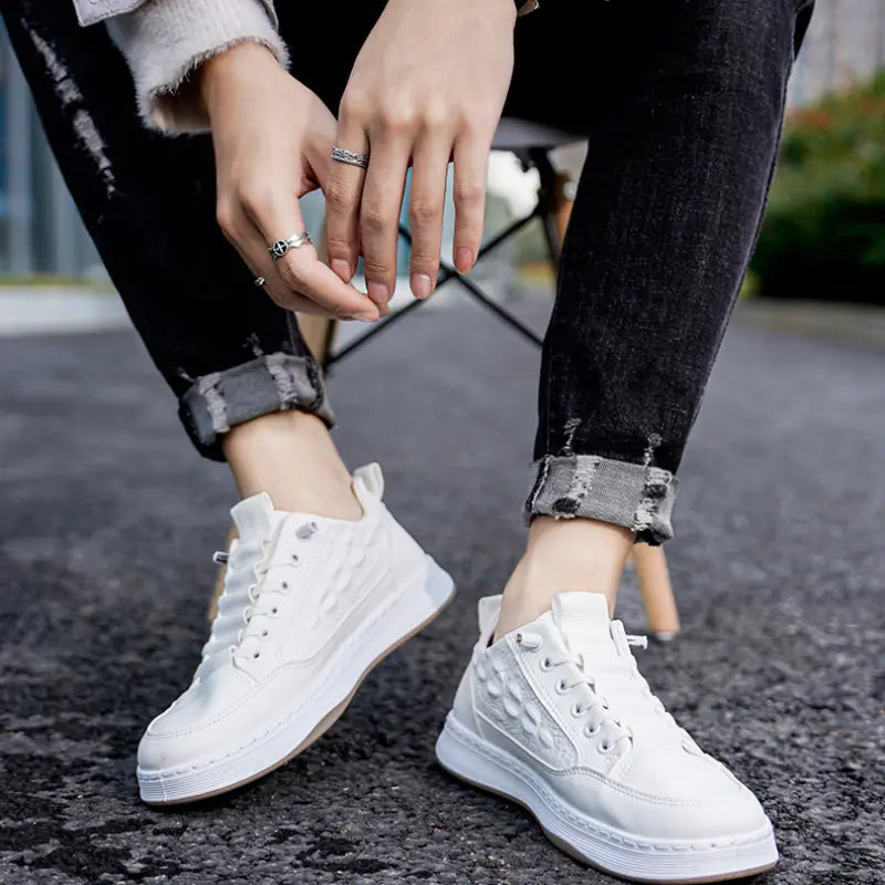 Men's Versatile Casual Leather Shoes - Spring/Fall Style