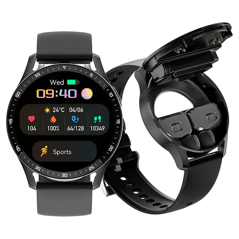 X7 Smartwatch with TWS Earbuds and Waterproof Band