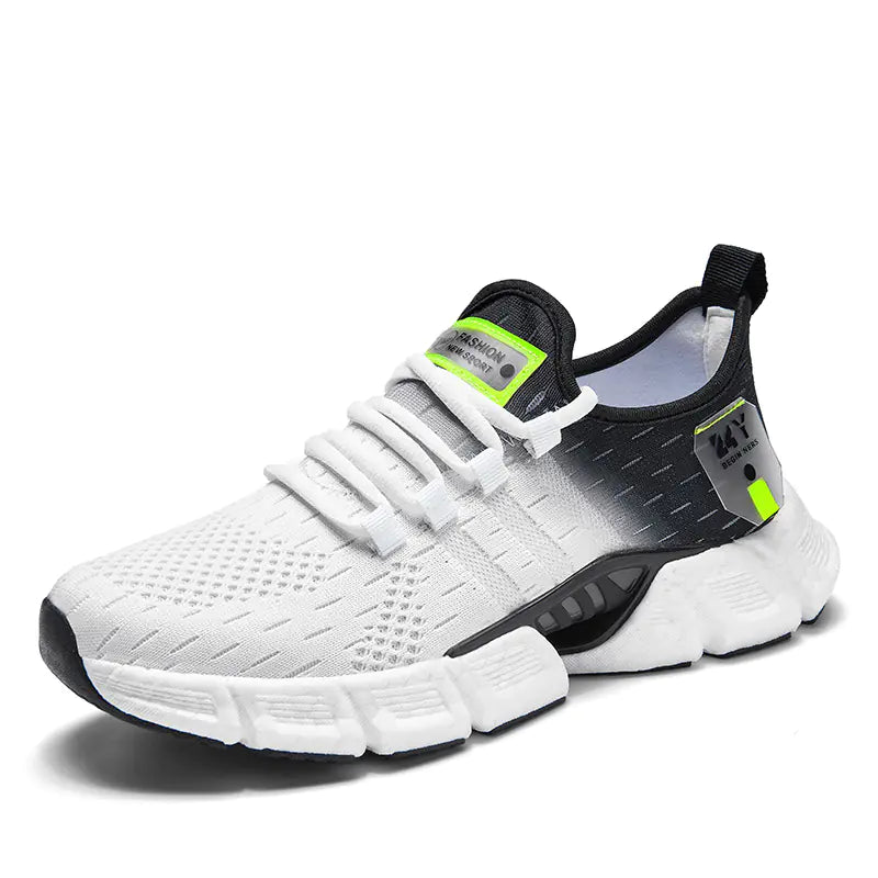 Men's Lightweight Breathable Running Shoes with Mesh Upper